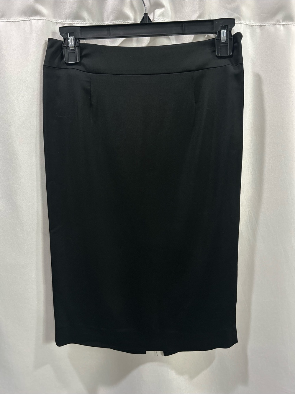 NWOT Love Moschino Cady Black Pencil Wool Blend Skirt